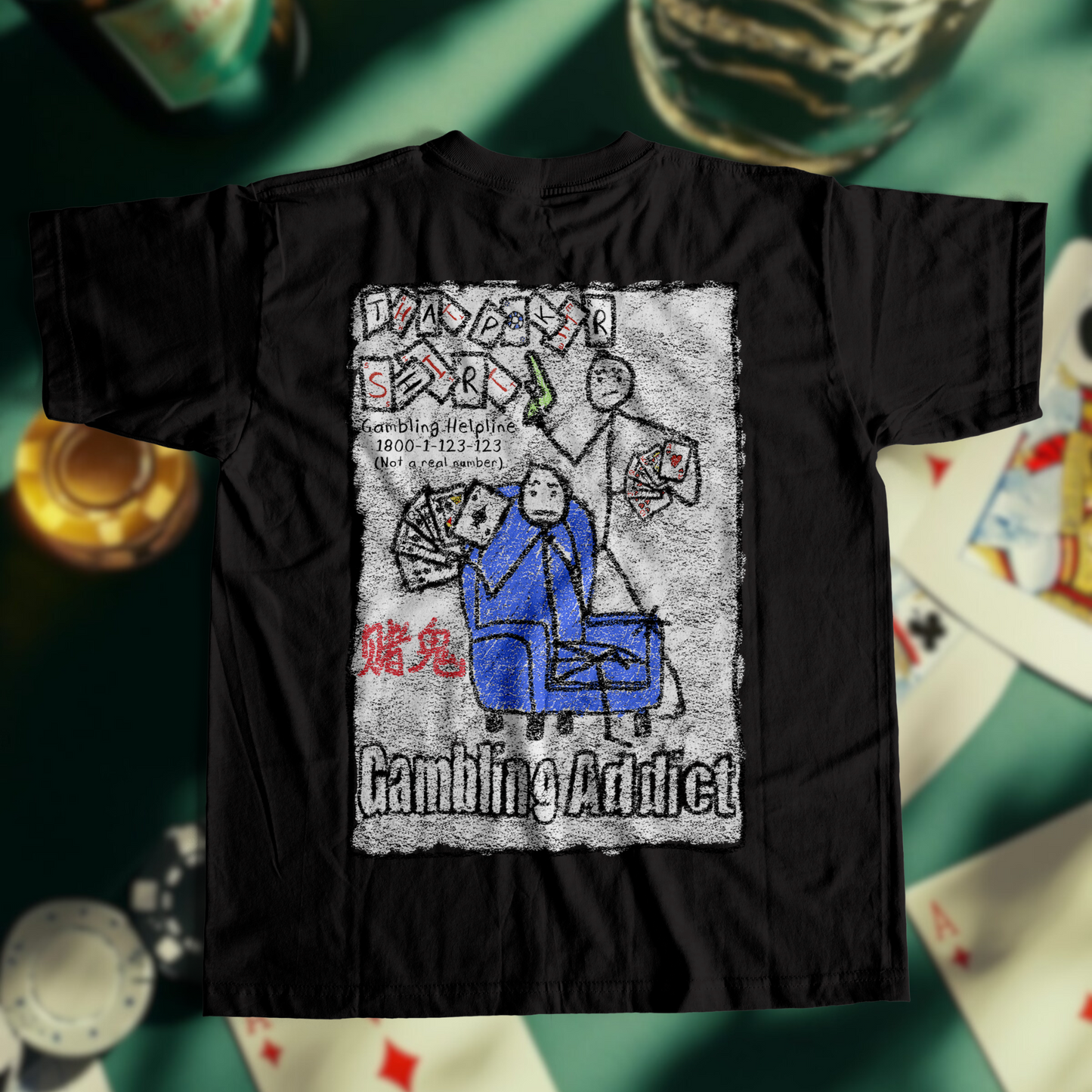 CRAYON POKER (BLACK T)