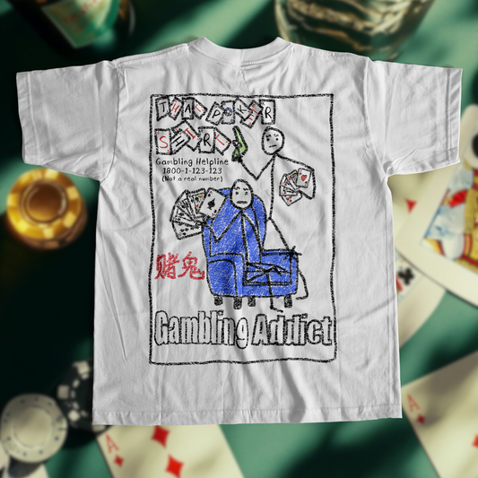 CRAYON POKER (WHITE T)