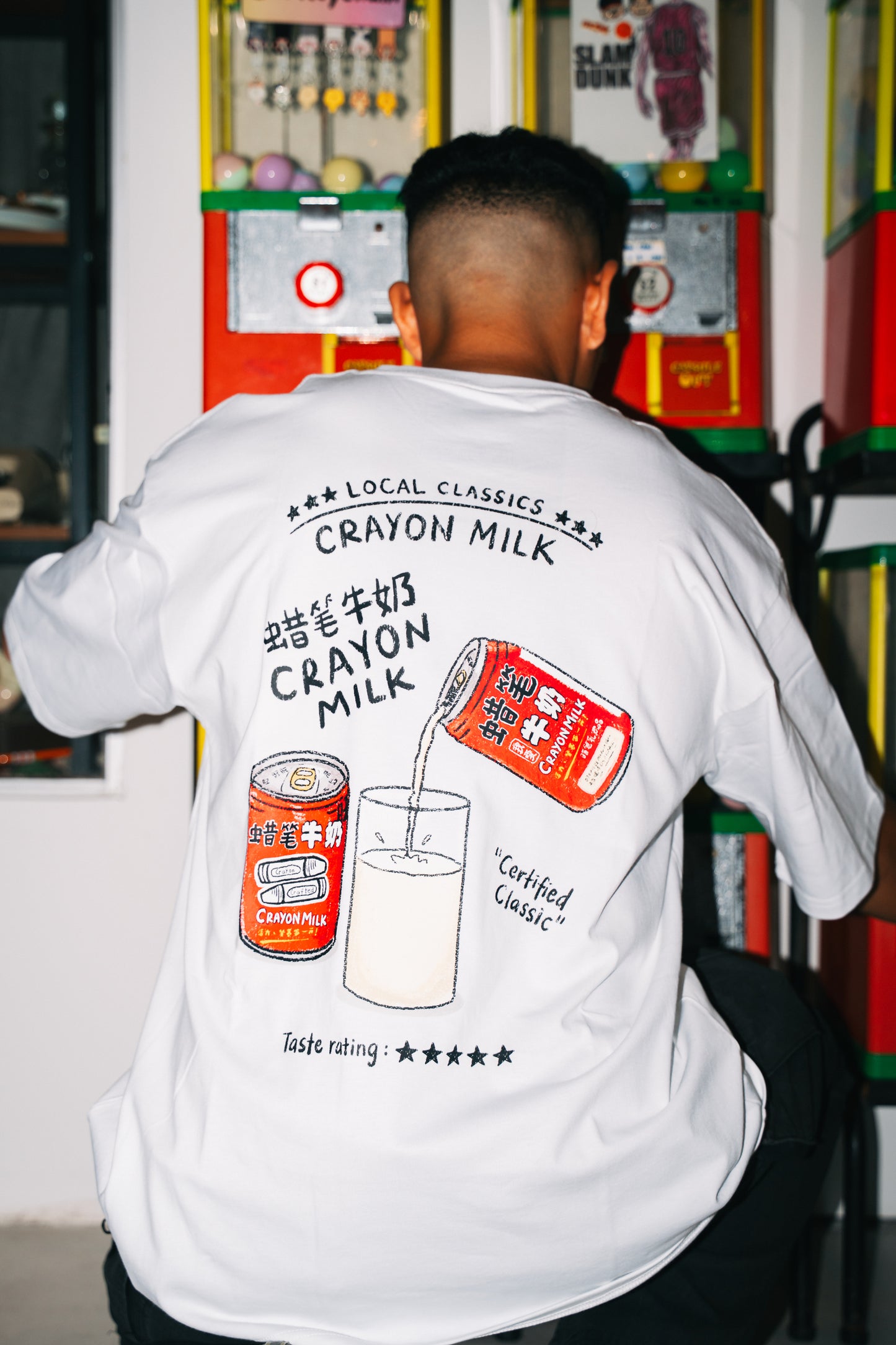 CRAYON MILK (WHITE T)