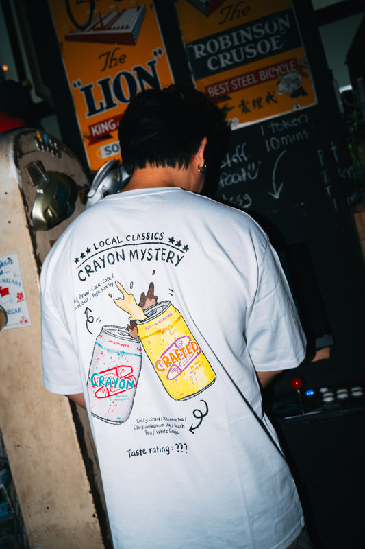 CRAYON MYSTERY (WHITE T)