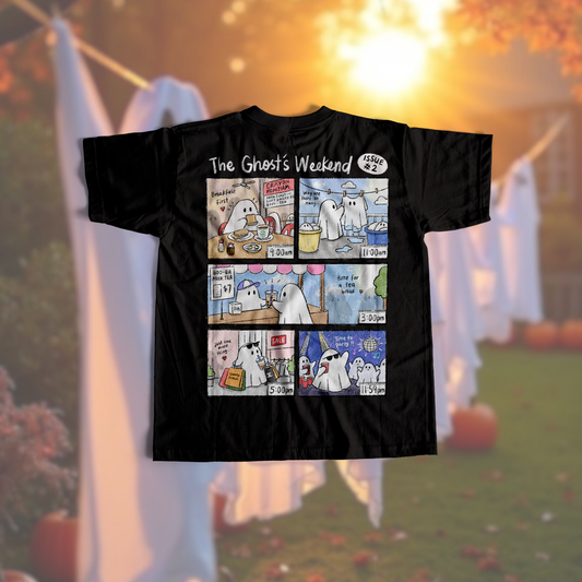 GHOST'S WEEKEND (BLACK T)