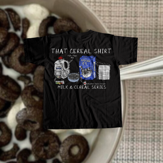 CRAYON O's (BLACK T)