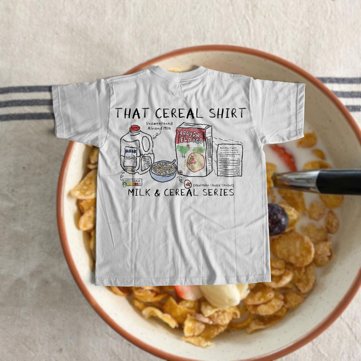 CRAYON FLAKES (WHITE T)