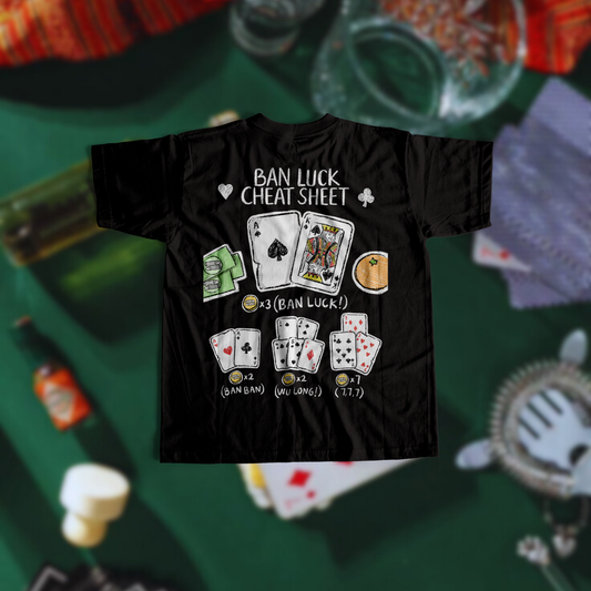 BAN LUCK CHEAT SHEAT (BLACK T)