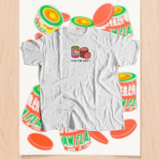 CRAYON HAWS (WHITE T)