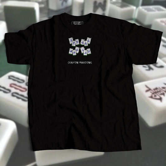 CRAYON MAHJONG (BLACK T)