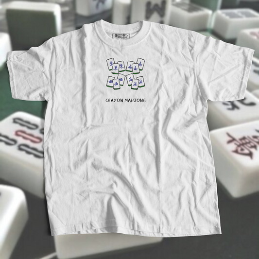 CRAYON MAHJONG (WHITE T)