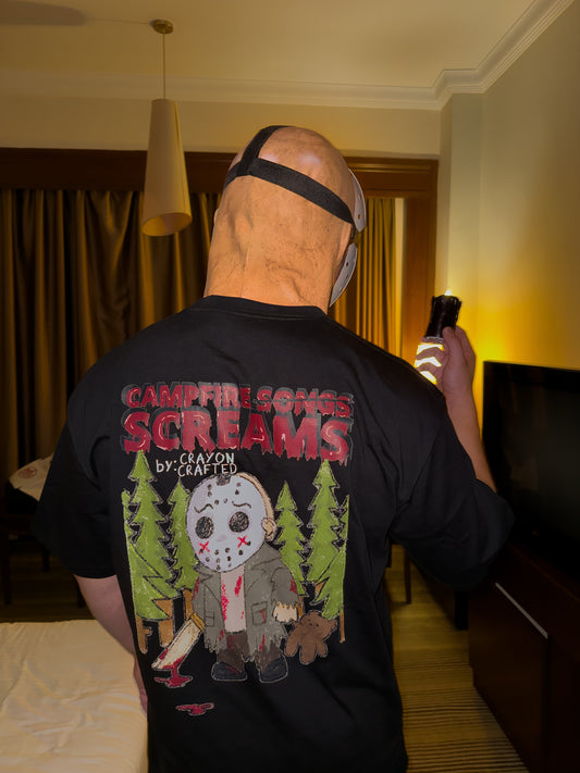 CAMPFIRE SCREAMS (BLACK T)