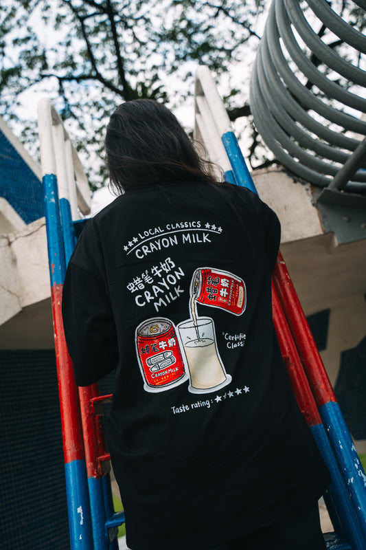 CRAYON MILK (BLACK T)