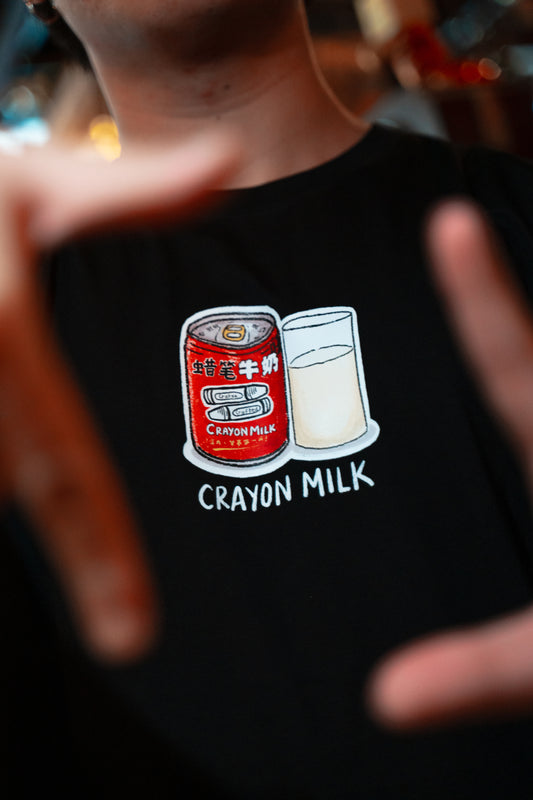 CRAYON MILK (BLACK T)