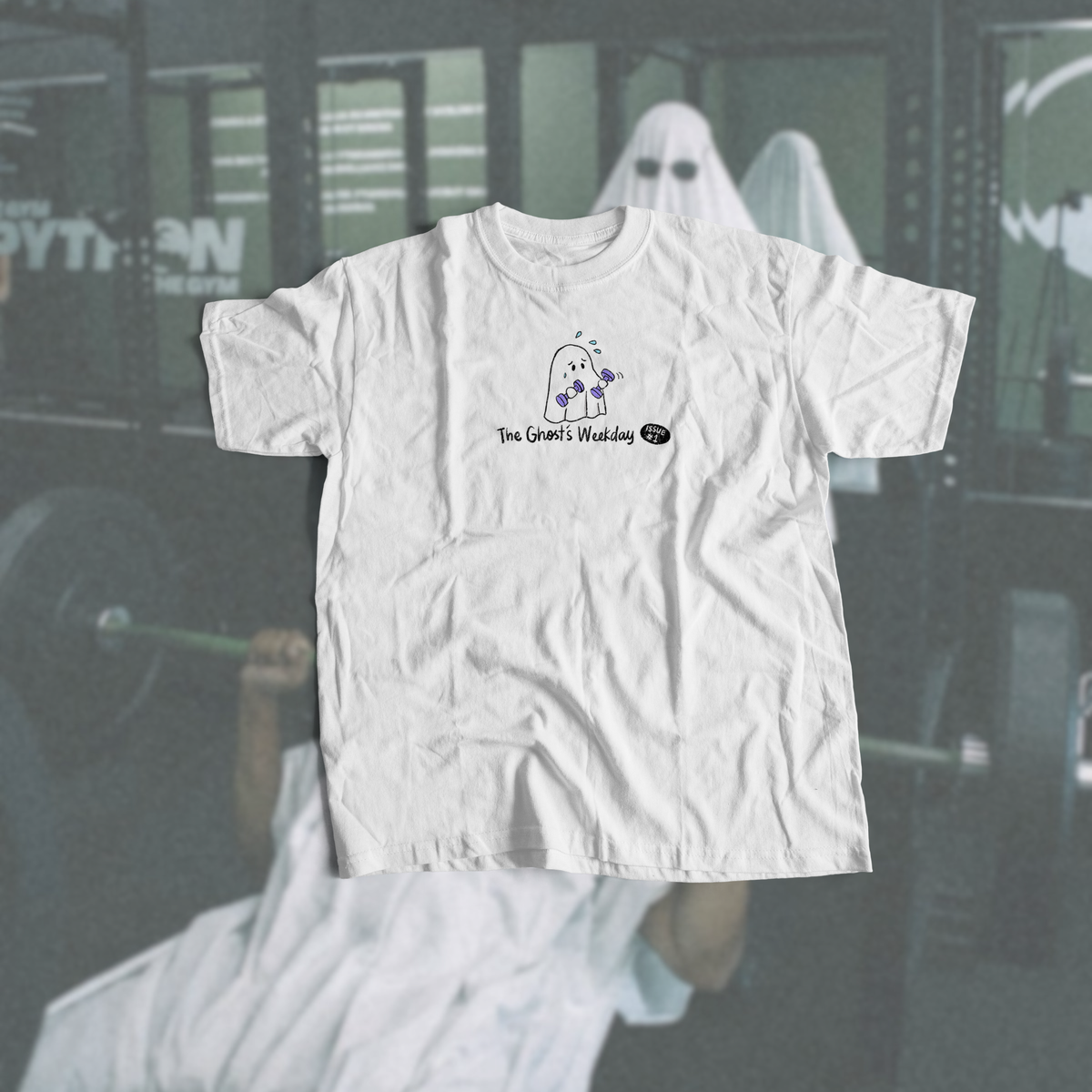 GHOST'S WEEKDAY (WHITE T)