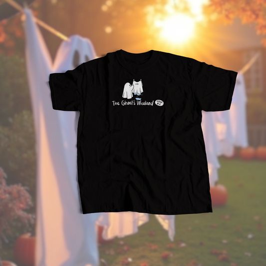GHOST'S WEEKEND (BLACK T)