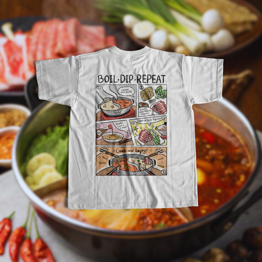 HOTPOT COMIC (WHITE T)