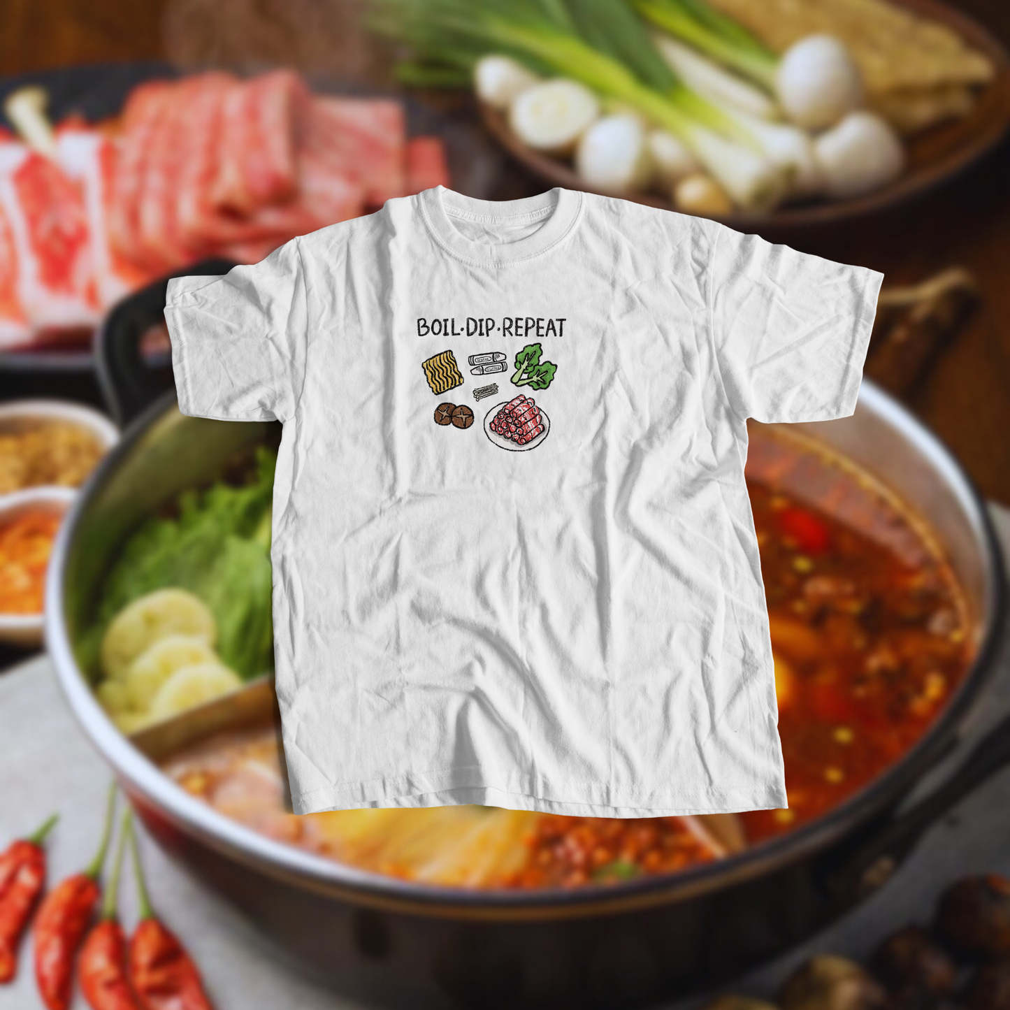 HOTPOT COMIC (WHITE T)