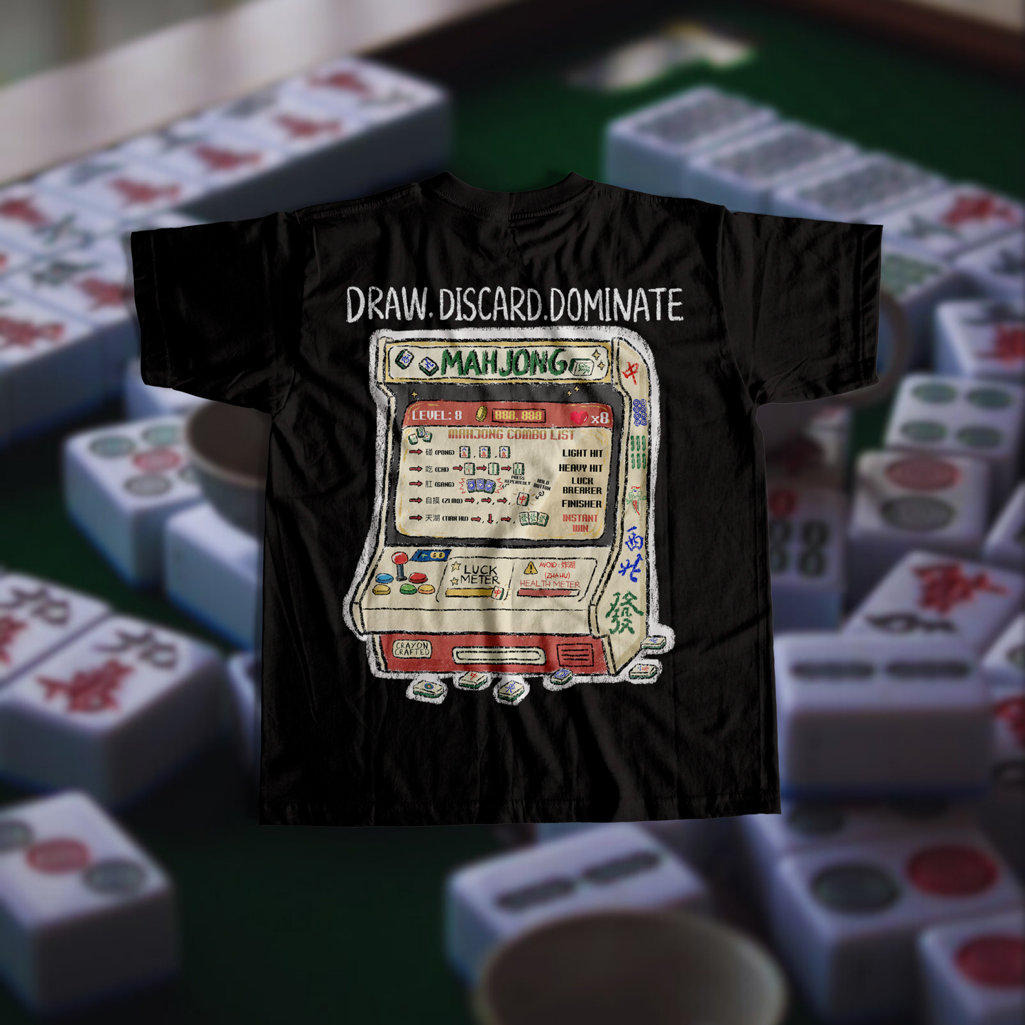 MAHJONG ARCADE (BLACK T)