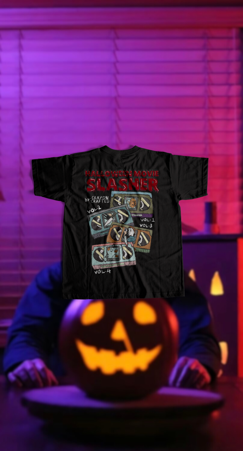 SLASHER MOVIE (BLACK T)