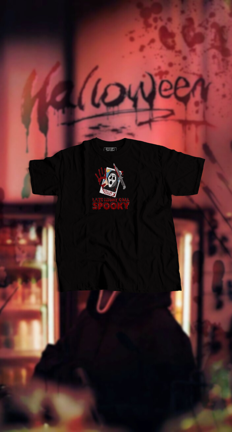 SPOOKY CALL (BLACK T)