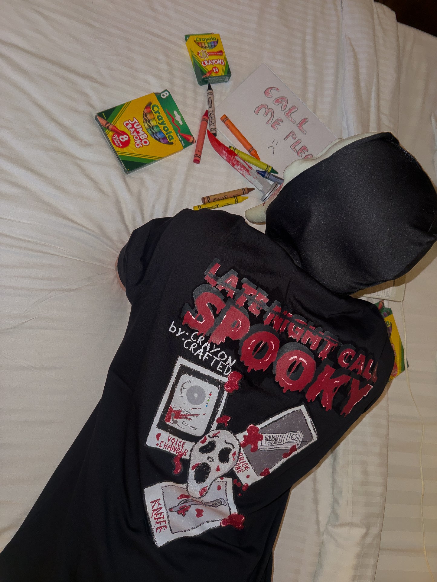 SPOOKY CALL (BLACK T)