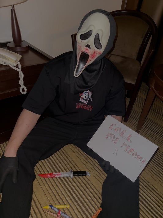 SPOOKY CALL (BLACK T)