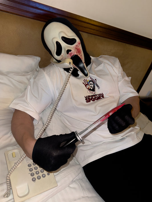 SPOOKY CALL (WHITE T)